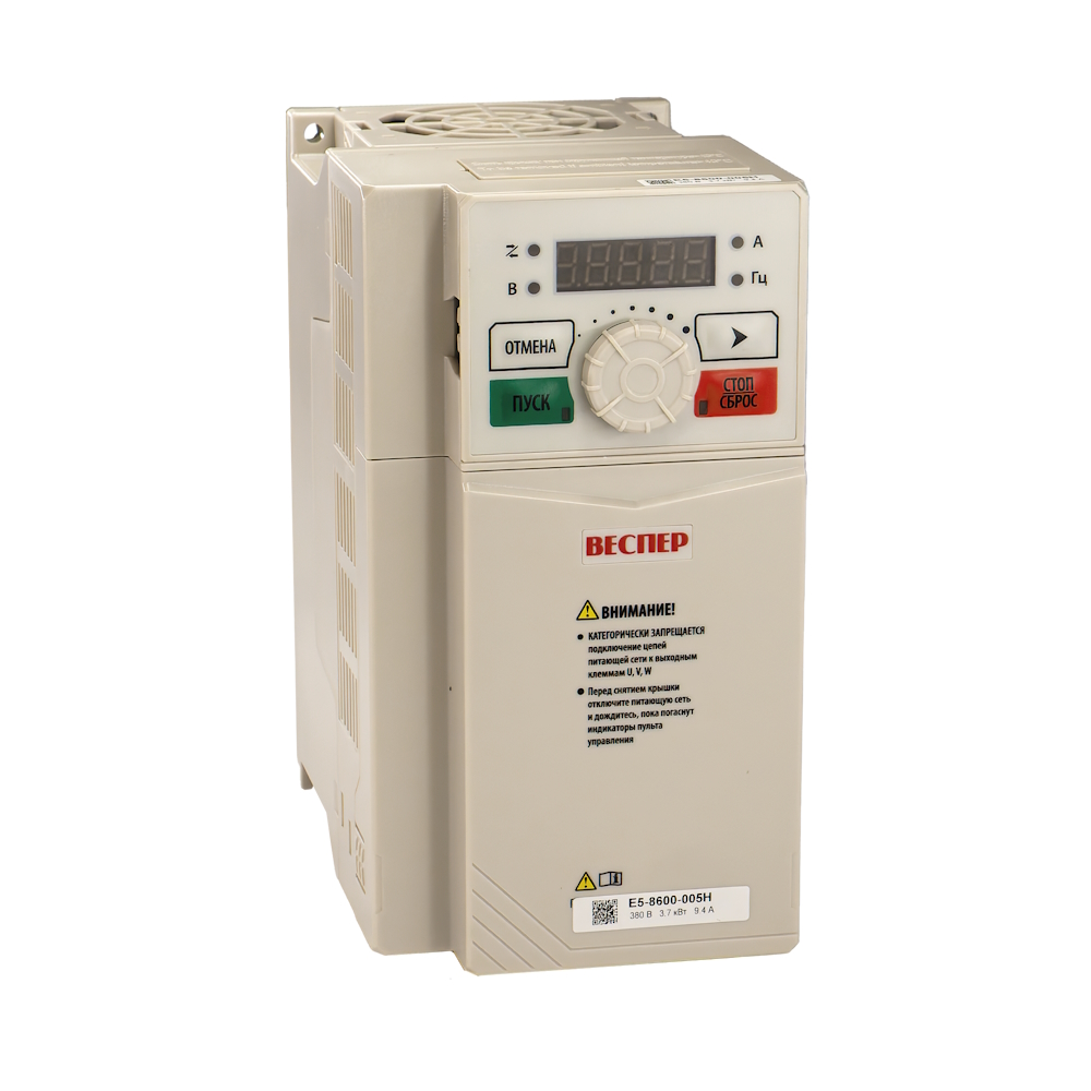 E5-8600-005Н 3,7кВт 380В